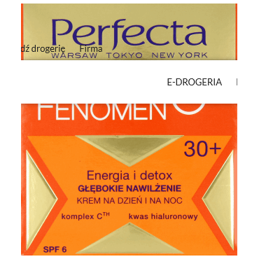 Perfecta -  Perfecta Fenomen Cth 30+ Energia i detox krem na dzień i na noc 